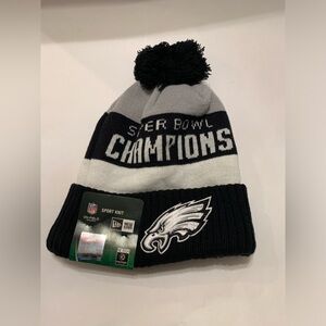 New Era On The Field Eagles Super Bowl Champions Beanie